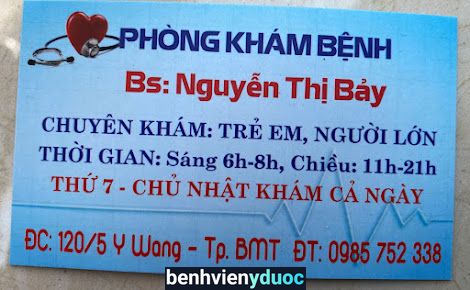 Phòng Khám Nội - Nhi Bác Sĩ Bảy
