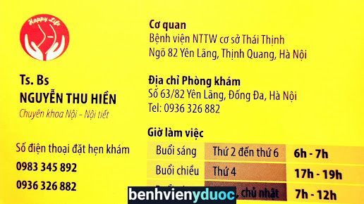 Phòng Khám Nội Tổng Hợp Hiền Minh
