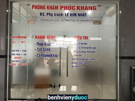 Phòng Khám Phúc Khang Phan Thiết Bình Thuận