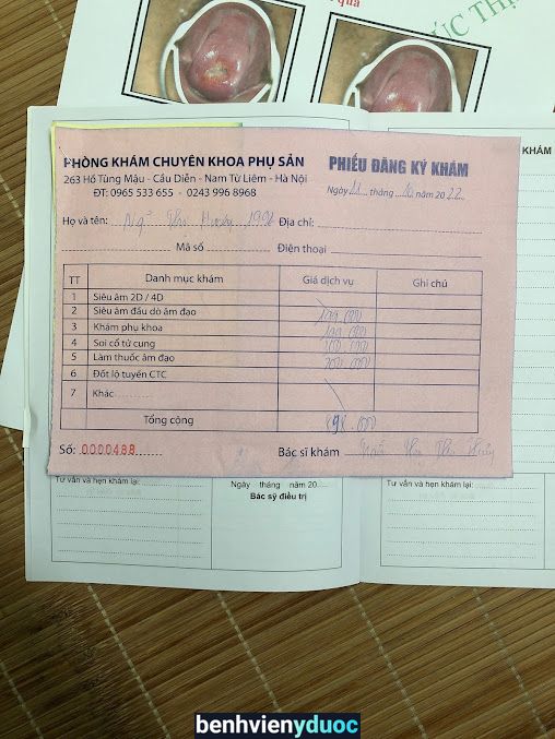 Phòng khám sản phụ khoa 263 Hồ Tùng Mậu Nam Từ Liêm Hà Nội