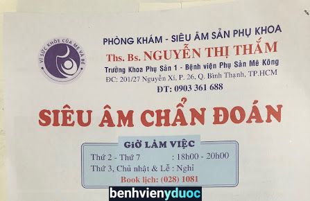 Phòng Khám Sản Phụ Khoa BS Nguyễn Thị Thắm Bình Thạnh Hồ Chí Minh