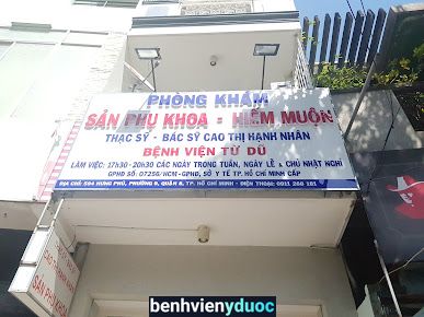PHÒNG KHÁM SẢN PHỤ KHOA CAO THỊ HẠNH NHÂN 8 Hồ Chí Minh