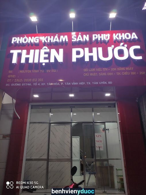 Phòng Khám Sản Phụ Khoa Thiện Phước - BS Bệnh Viện 512 Bình Dương