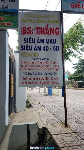 Phòng Khám Siêu Âm Sản Phụ Khoa - Bs Nguyễn Văn Thắng Đức Linh Bình Thuận