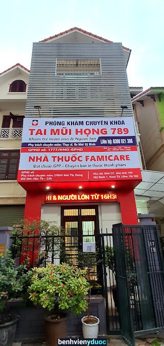 Phòng khám Tai Mũi Họng 789