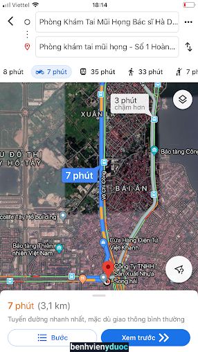 Phòng Khám Tai Mũi Họng Bác Sĩ Cường Bắc Từ Liêm Hà Nội