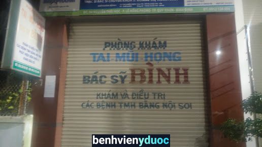 Phòng Khám Tai - Mũi - Họng - Bs Bình Quy Nhơn Bình Định