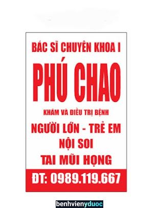 Phòng khám Tai Mũi Họng - Bs CKI Huỳnh Phú Chao Cao Lãnh Đồng Tháp