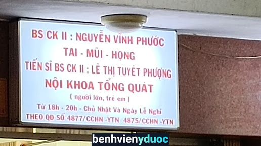Phòng Khám Tai Mũi Họng Bs Lê Thị Tuyết Phương 4 Hồ Chí Minh