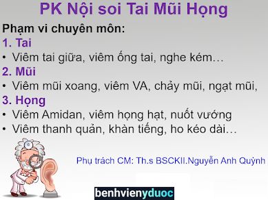 Phòng Khám Tai Mũi Họng BS. Nguyễn Anh Quỳnh Thuận Thành Bắc Ninh