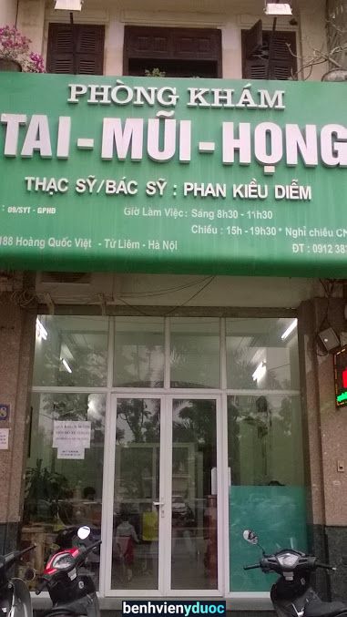 Phòng Khám Tai Mũi Họng Bs Phan Kiều Diễm Bắc Từ Liêm Hà Nội
