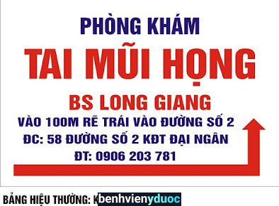 PHÒNG KHÁM TAI MŨI HỌNG Ths Bs TRẦN LONG GIANG Ninh Kiều Cần Thơ