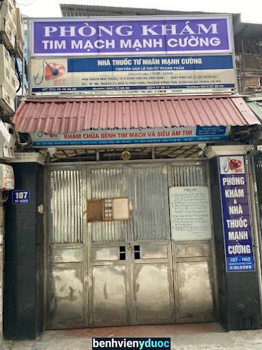 Phòng khám Tim Mạch Mạnh Cường - PGS.TS.BS cao cấp Tạ Mạnh Cường Hai Bà Trưng Hà Nội