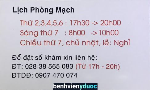 Phòng Khám TS. Bs. Võ Văn Sĩ 5 Hồ Chí Minh