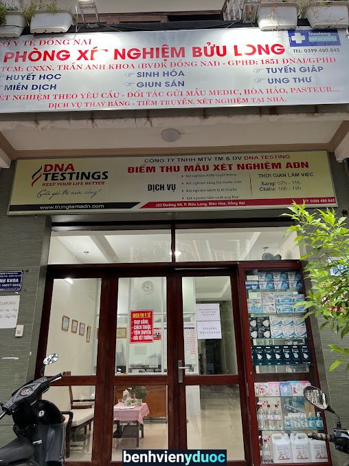 PHÒNG XÉT NGHIỆM BỬU LONG Biên Hòa Đồng Nai