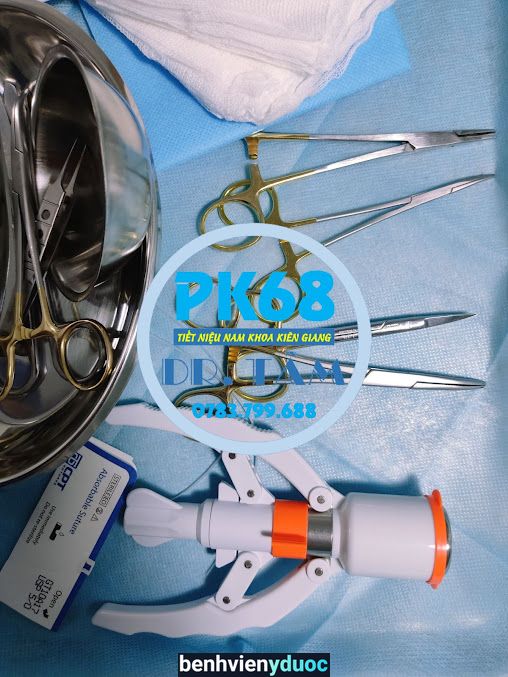 PK68 - PHÒNG KHÁM TIẾT NIỆU NAM KHOA KIÊN GIANG BSCKI. DANH THANH TÂM (NAM KHOA 68 - CẮT BAO QUY ĐẦU THẨM MỸ) Rạch Giá Kiên Giang