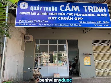 Quầy thuốc Cẩm Trinh Định Quán Định Quán Đồng Nai