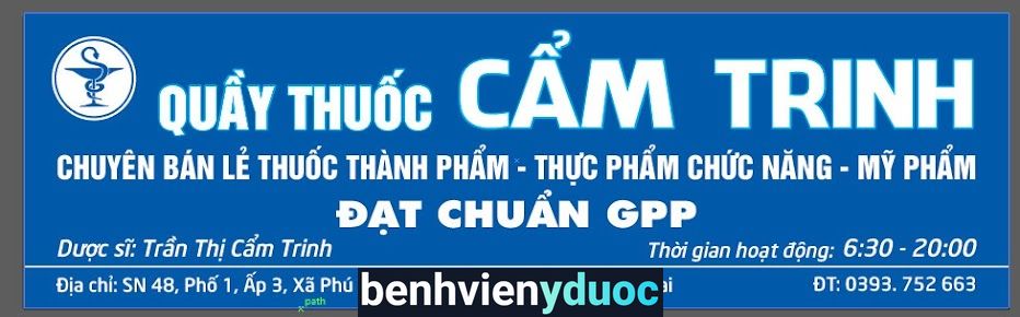 Quầy thuốc Cẩm Trinh Định Quán Định Quán Đồng Nai