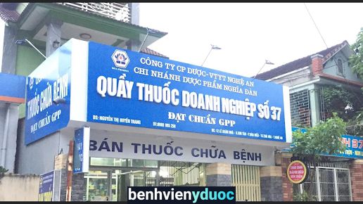 Quầy Thuốc Doanh Nghiệp Số 37 Thái Hoà Nghệ An