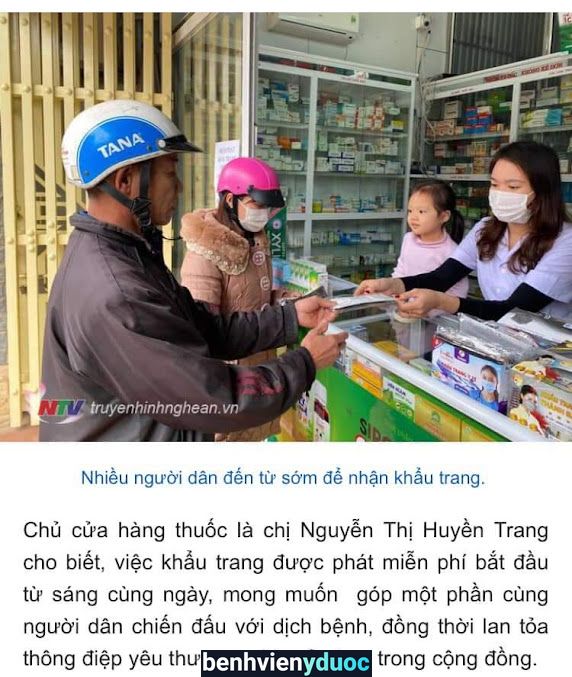 Quầy Thuốc Doanh Nghiệp Số 37 Thái Hoà Nghệ An