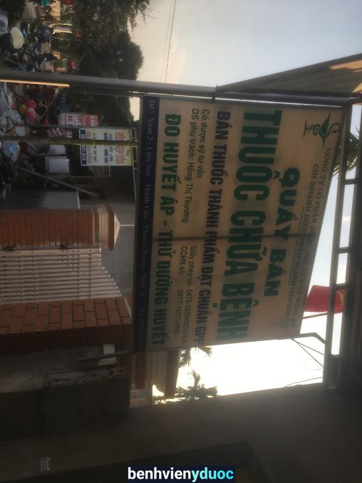 Quầy Thuốc Tây Thương Hồng Thanh Chương Nghệ An
