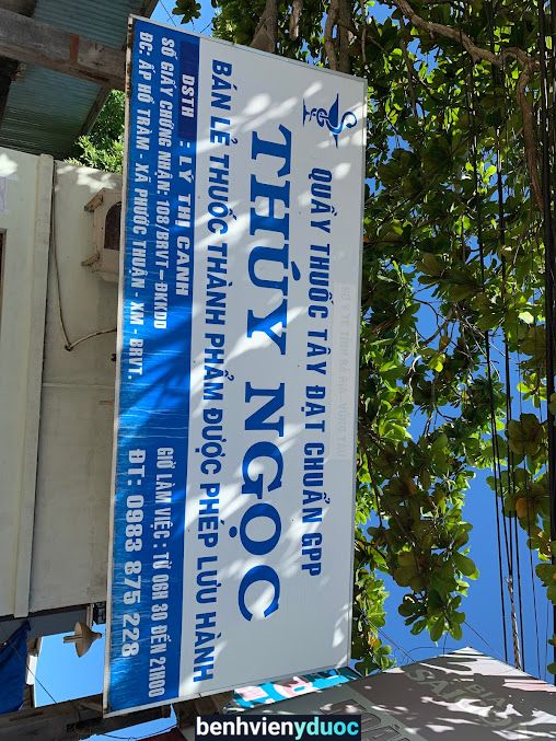Quầy thuốc Thuý Ngọc Xuyên Mộc Bà Rịa - Vũng Tàu