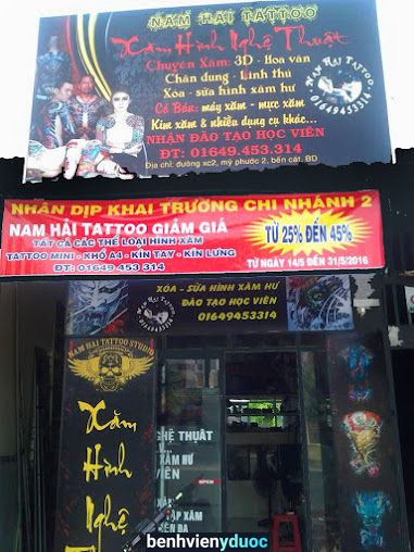 Studio Tattoo Nam Hải Bến Cát Bình Dương