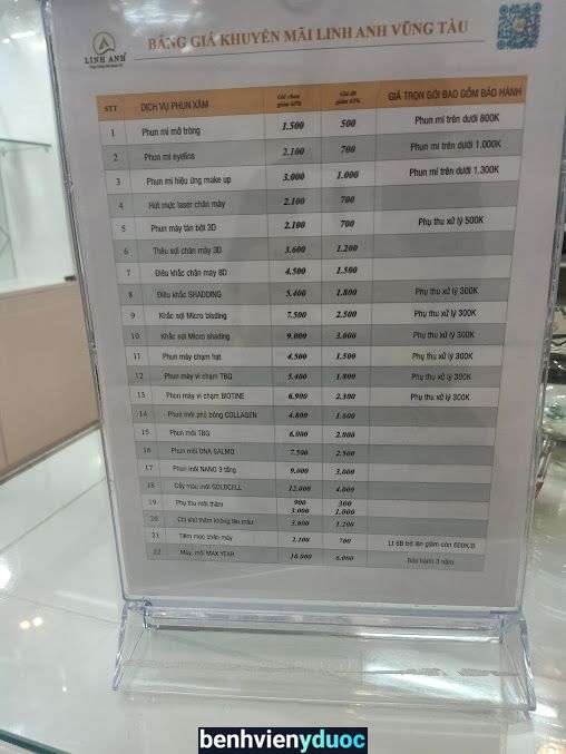 Thẩm Mỹ Quốc Tế Linh Anh Vũng Tàu Bà Rịa - Vũng Tàu