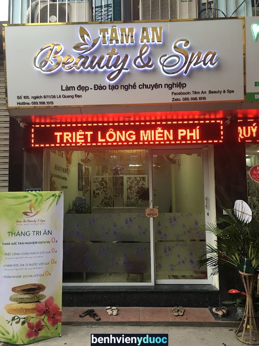 Thẩm Mỹ Viện Tâm An Nam Từ Liêm Hà Nội