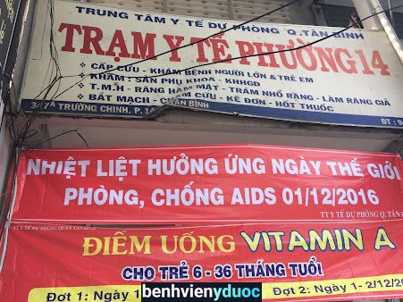 Trạm y tế phường 14 q Tân Bình Tân Bình Hồ Chí Minh