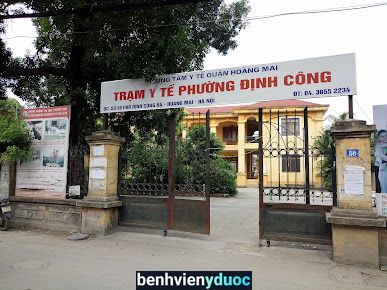 Trạm y tế phường Định Công Hoàng Mai Hà Nội