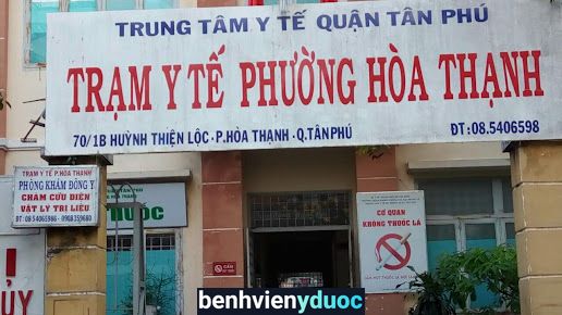 Trạm Y Tế Phường Hòa Thạnh Quận Tân Phú