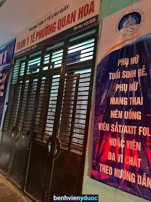 Trạm Y Tế Phường Quan Hoa Cầu Giấy Hà Nội