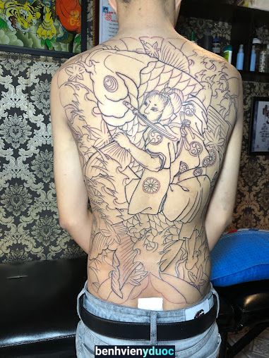 Xăm hình Bình Dương - Hoàng Long Tattoo