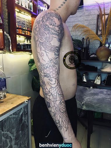 XĂM HÌNH NGHỆ THUẬT Cường Platino Tattoo Thuận An Bình Dương