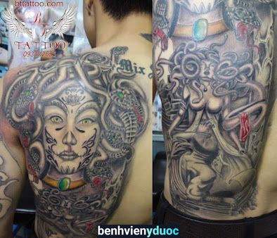 Xăm nghệ thuật BT tattoo 10 Hồ Chí Minh