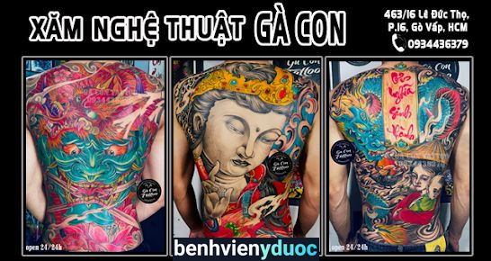Xăm nghệ thuật Gà Con