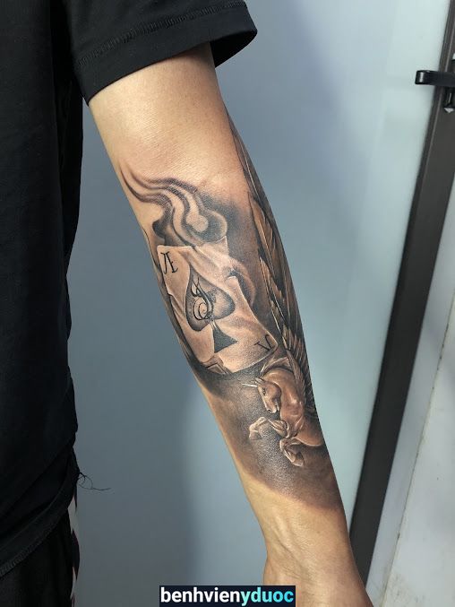 Xưởng 9 tattoo Ba Đình Hà Nội